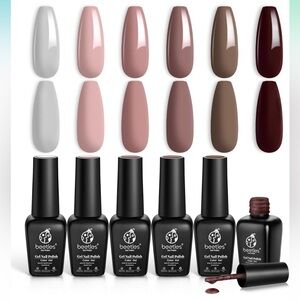 Beetles Gel Nail Polish, Coffee Cafe Collection & Nail Accessories Kit